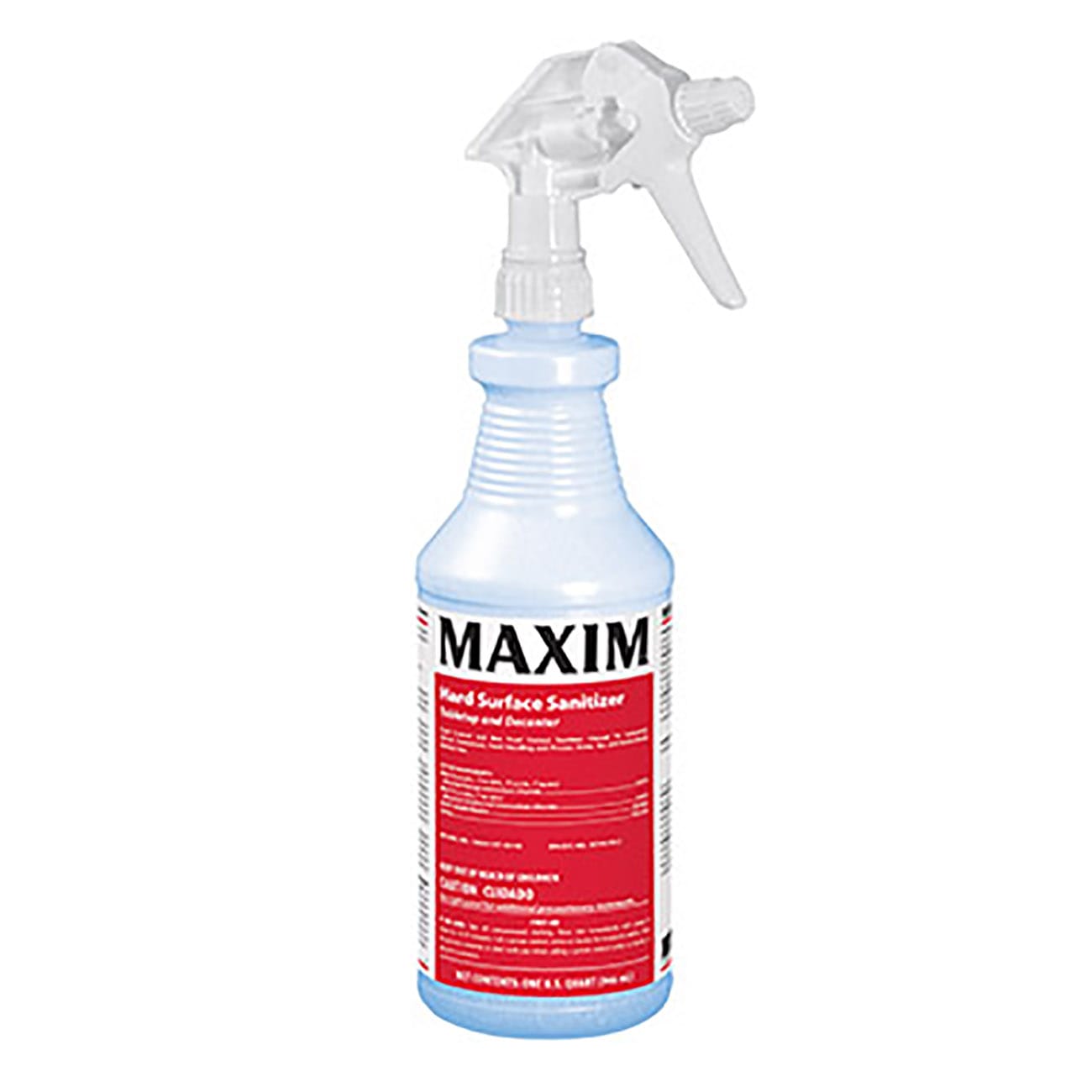 Midlab 04300012 1 Quart Maxim Hard Surface Sanitizer 12 / CS Omega