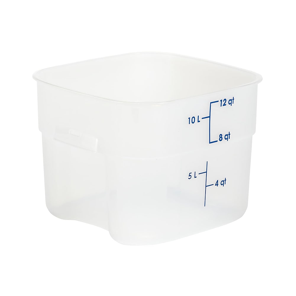 Cambro 12SFSPROPP190 FreshPro Translucent 12 quart Storage Container