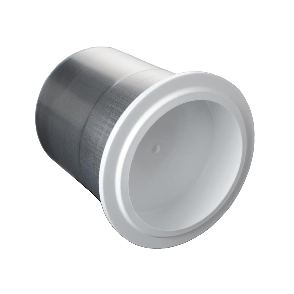 Food Machinery Of America 39675 Pacojet Chrome Steel Beakers 4 / ST Wasserstrom