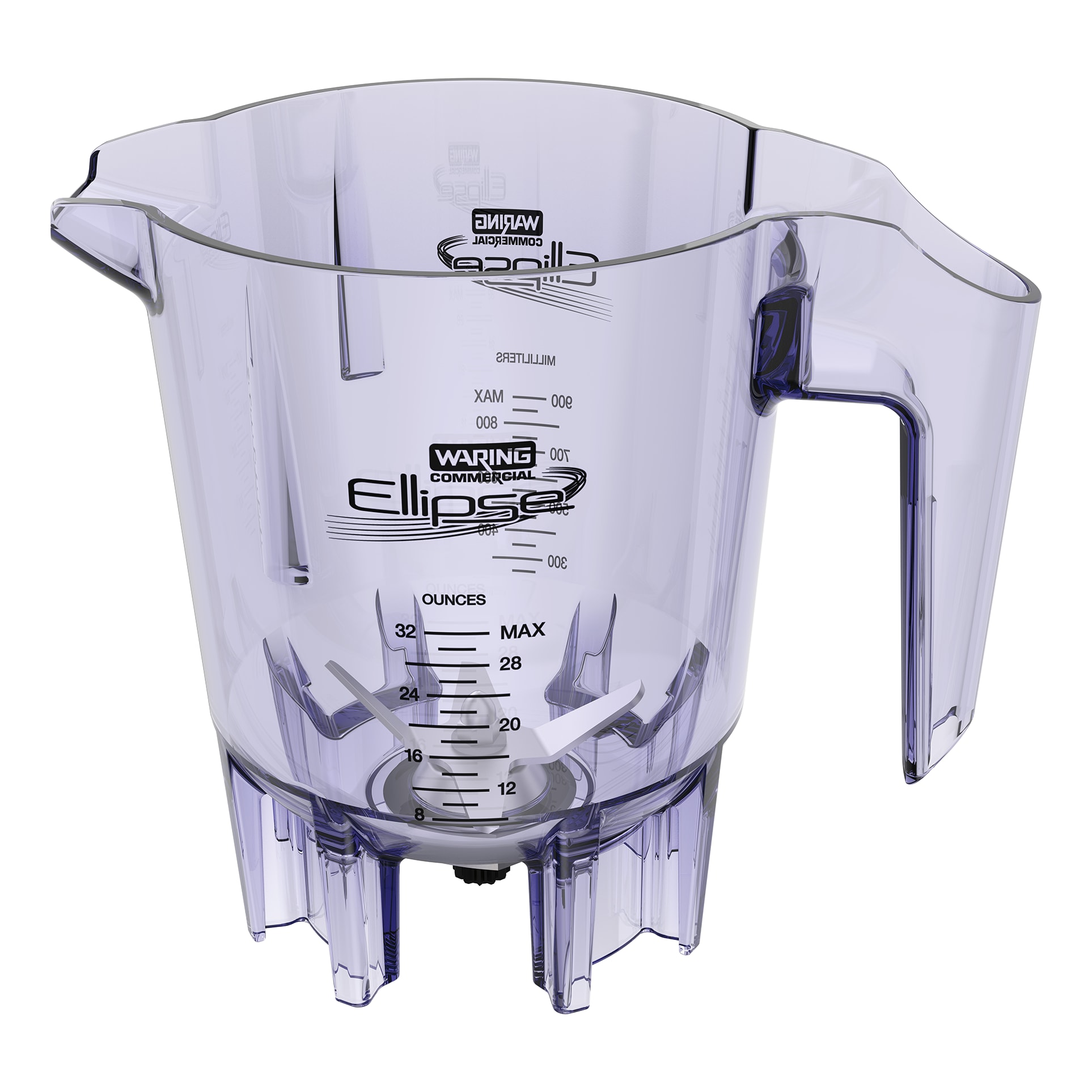 Ellipses Jar Waring Products CAC188-10 Purple Ellipse 32 ounce Blender Jar | Wasserstrom