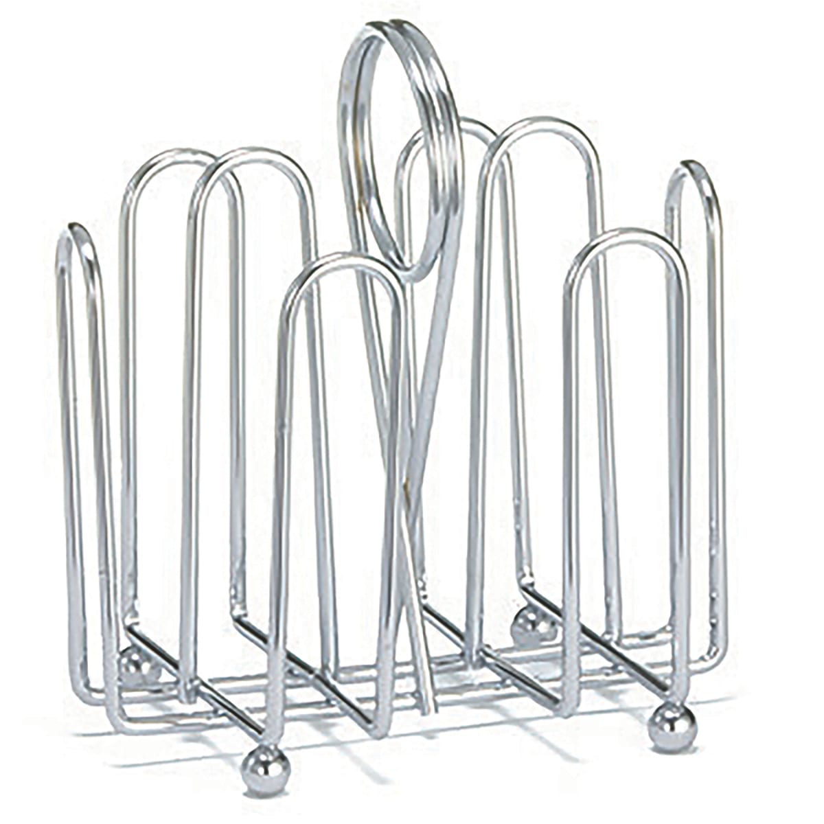 TableCraft 597C Chrome Plated Wire Jelly Packet Rack for 20 Packs ...