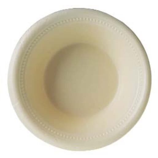 Styrofoam Soup Bowl, 12 oz Champagne Color Wasserstrom