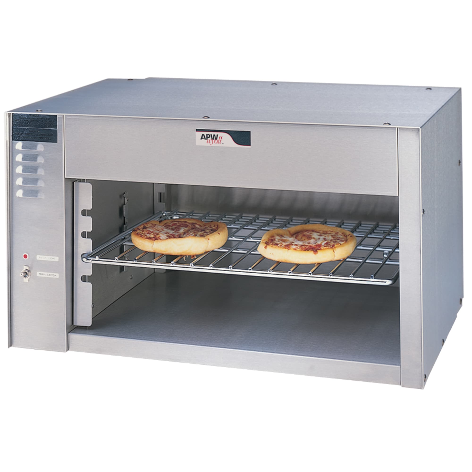 APW Wyott CMW36 S/S 36" Wall Mount Electric Cheesemelter Wasserstrom