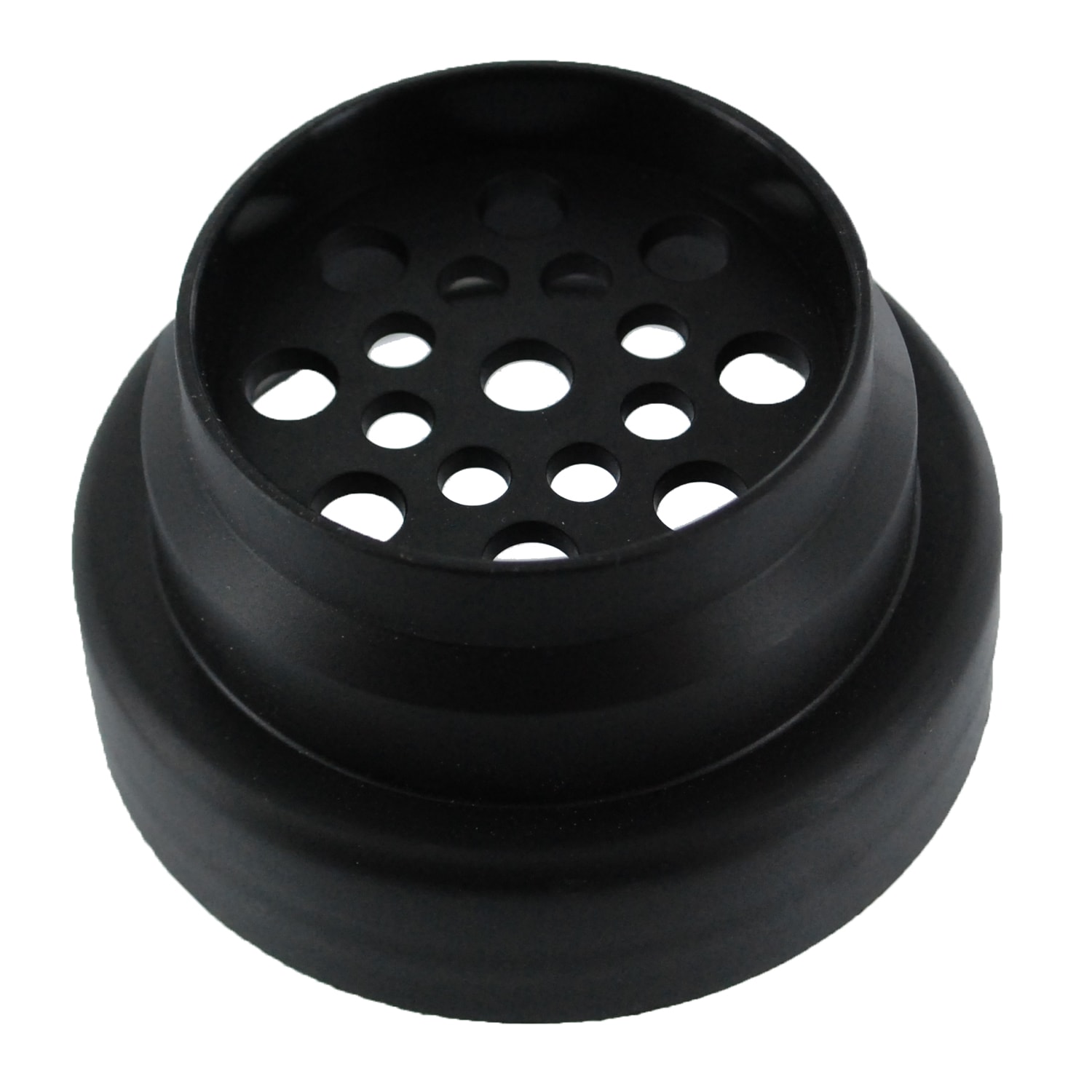 Libbey® 96155 Black Strainer Lid With Gasket For Cocktail Shaker Wasserstrom