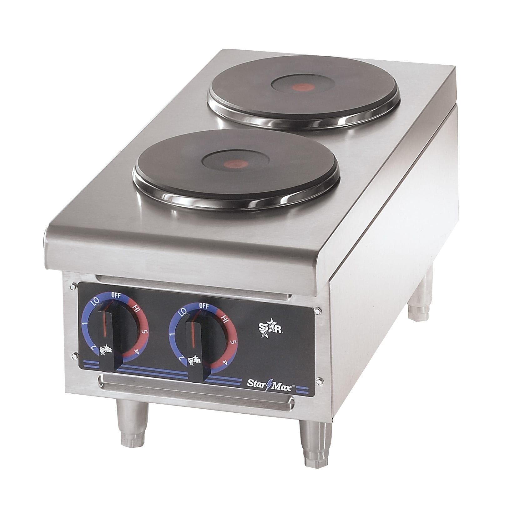 Portable Small Electric Stove Top 2 Burners Range Double Hot Plate  Countertop