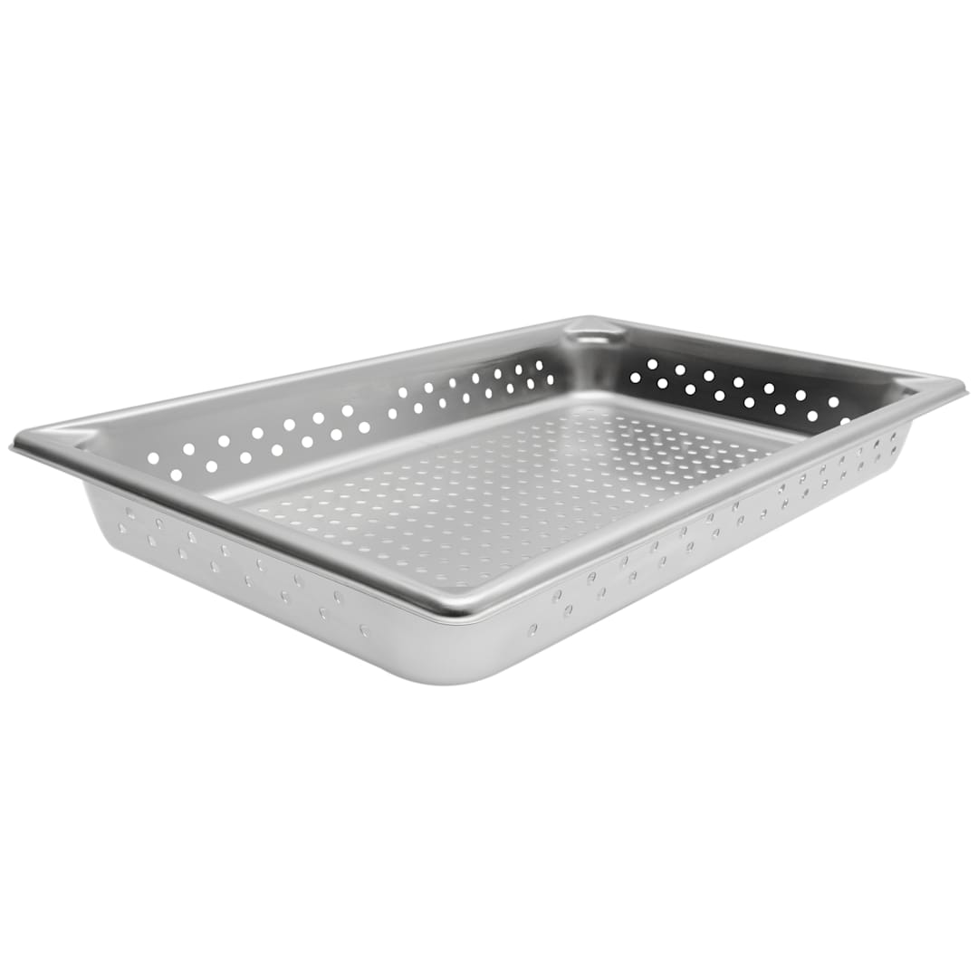 Vollrath 30023 Super Pan V Full Size x 2.5" D Perforated Food Pan
