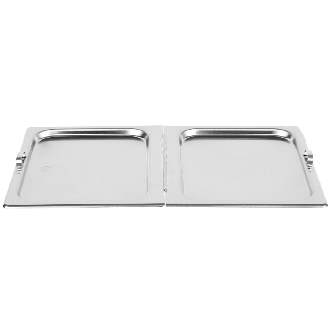 Vollrath® 77430 Full Size Stainless Steel Flat Hinged Cover