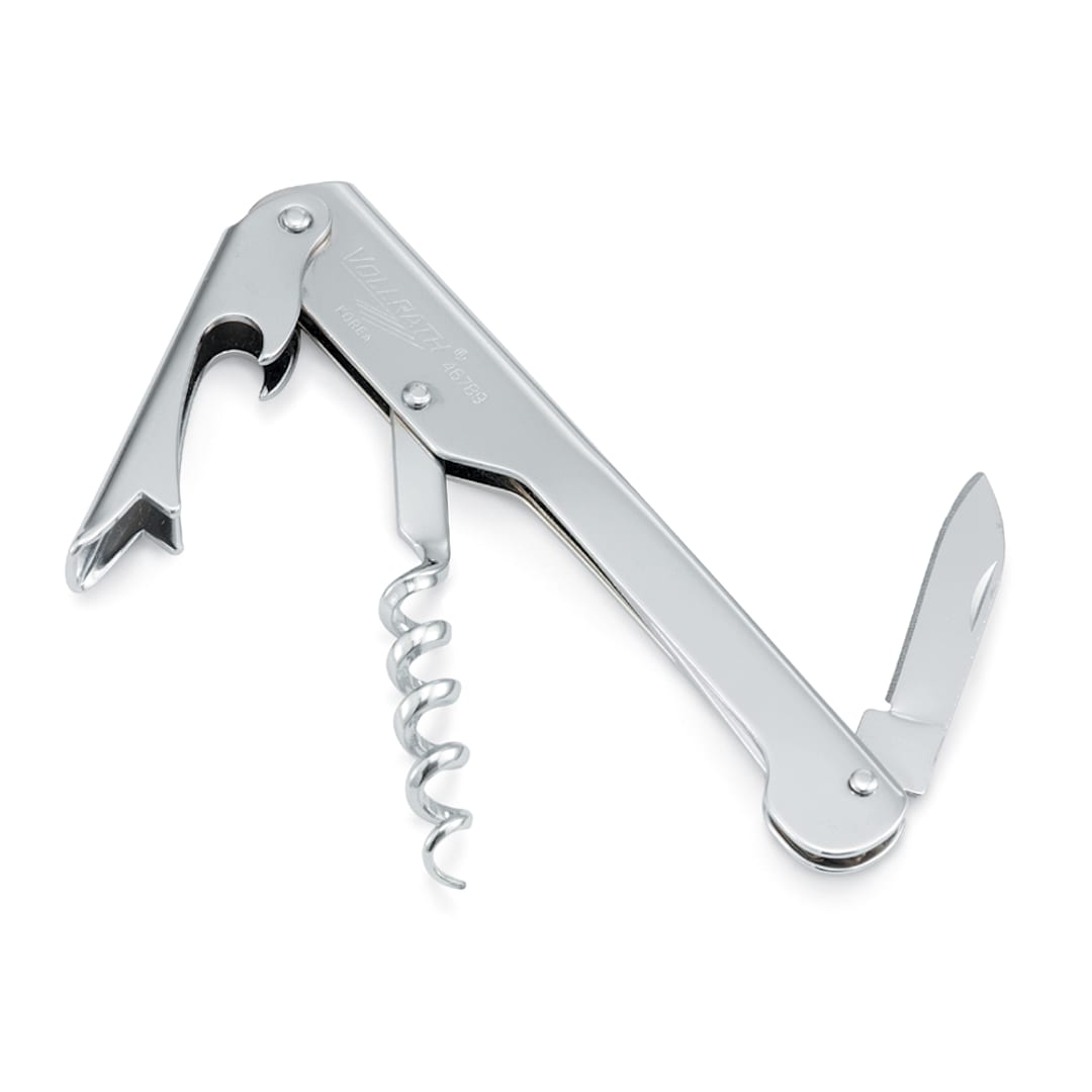 Vollrath 46789 S/S 4-5/8" Waiter's Corkscrew Pocket Knife