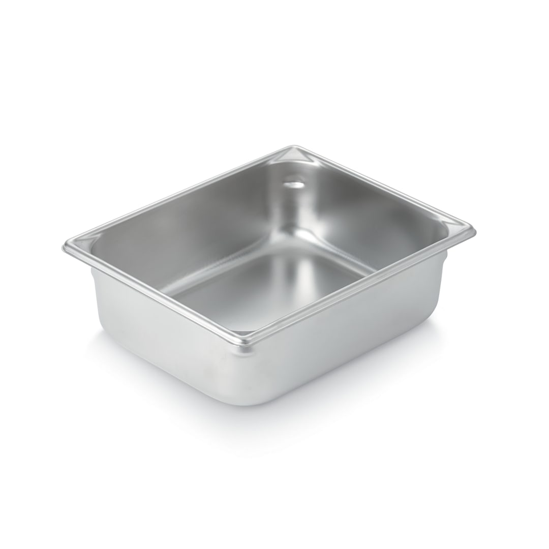 Vollrath 30242 Super Pan V® S/S Half Size x 4" D Food Pan