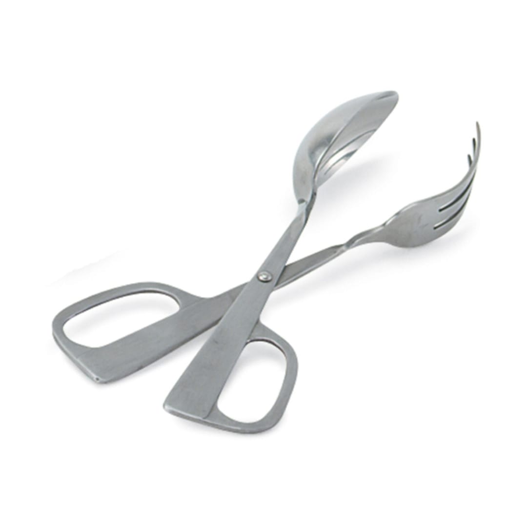 Vollrath 46925 Mirror Finish S/S 2-Piece 10" Scissors Salad Tong