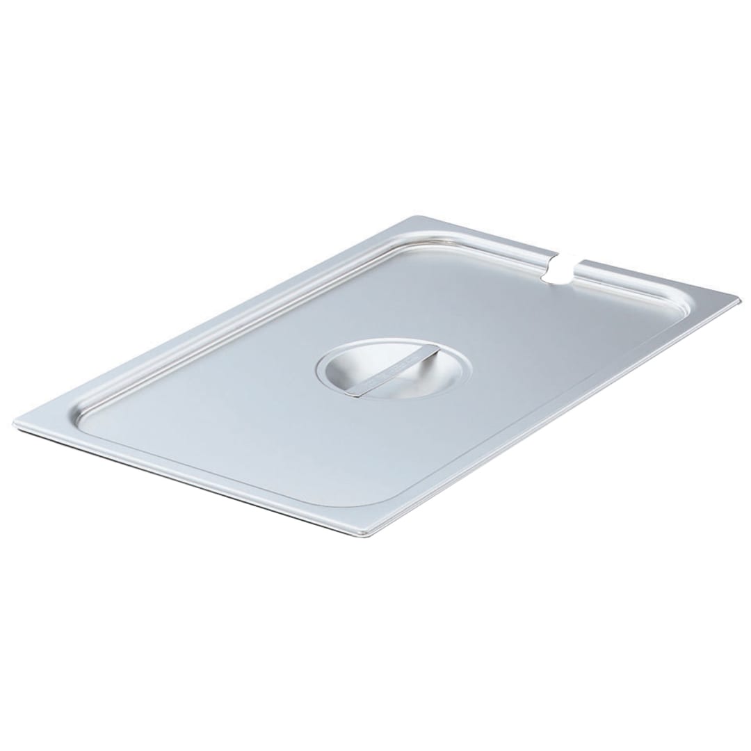 Vollrath® 75249 Stainless Steel Slotted 1/4 Size Lid