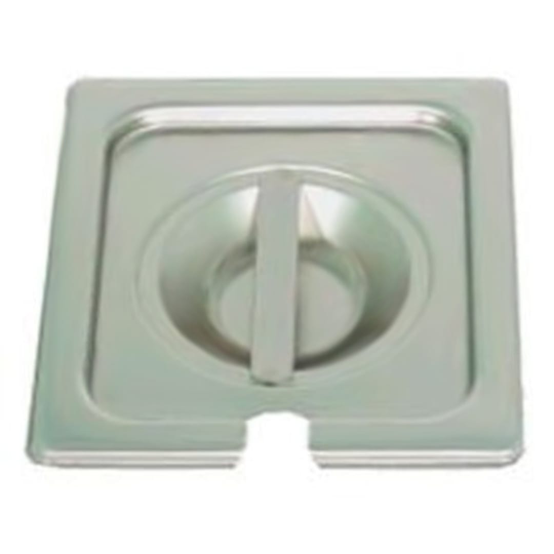 Vollrath® 75269 Stainless Steel Slotted 1/6 Size Lid