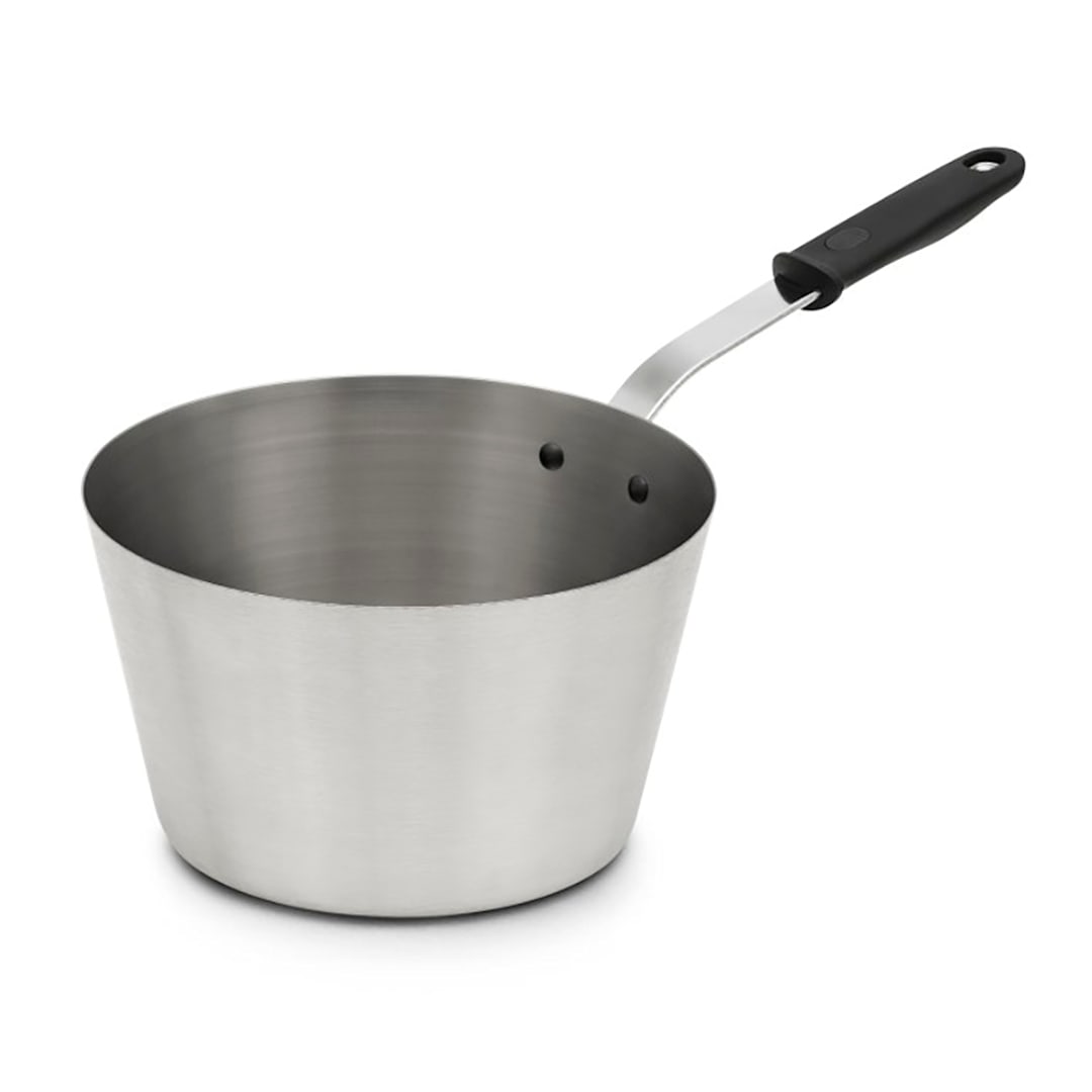 Vollrath® 78471 S/S Tapered 7 Quart Sauce Pan with Silicone Handle