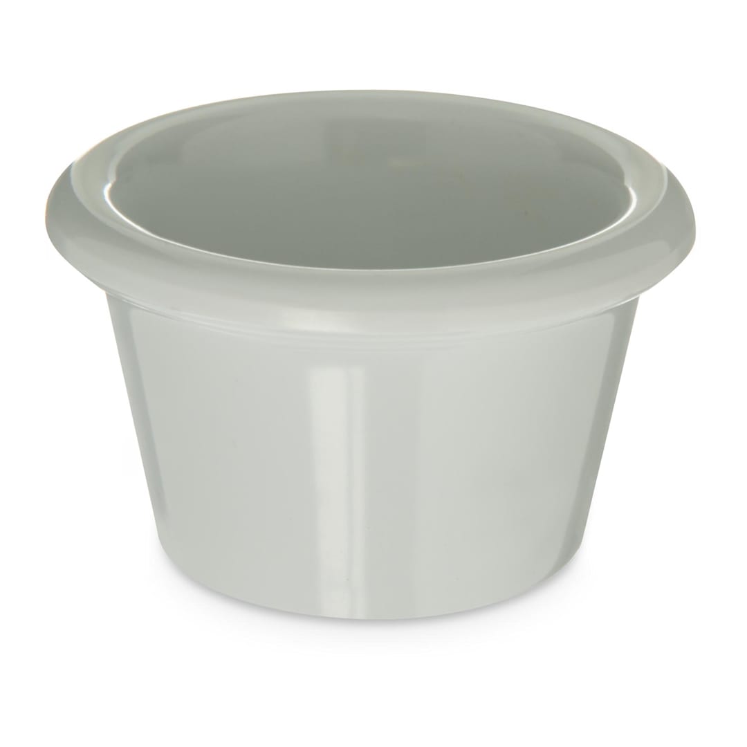 Carlisle S27502 1.5 Oz. White Smooth Melamine Ramekin - Dozen
