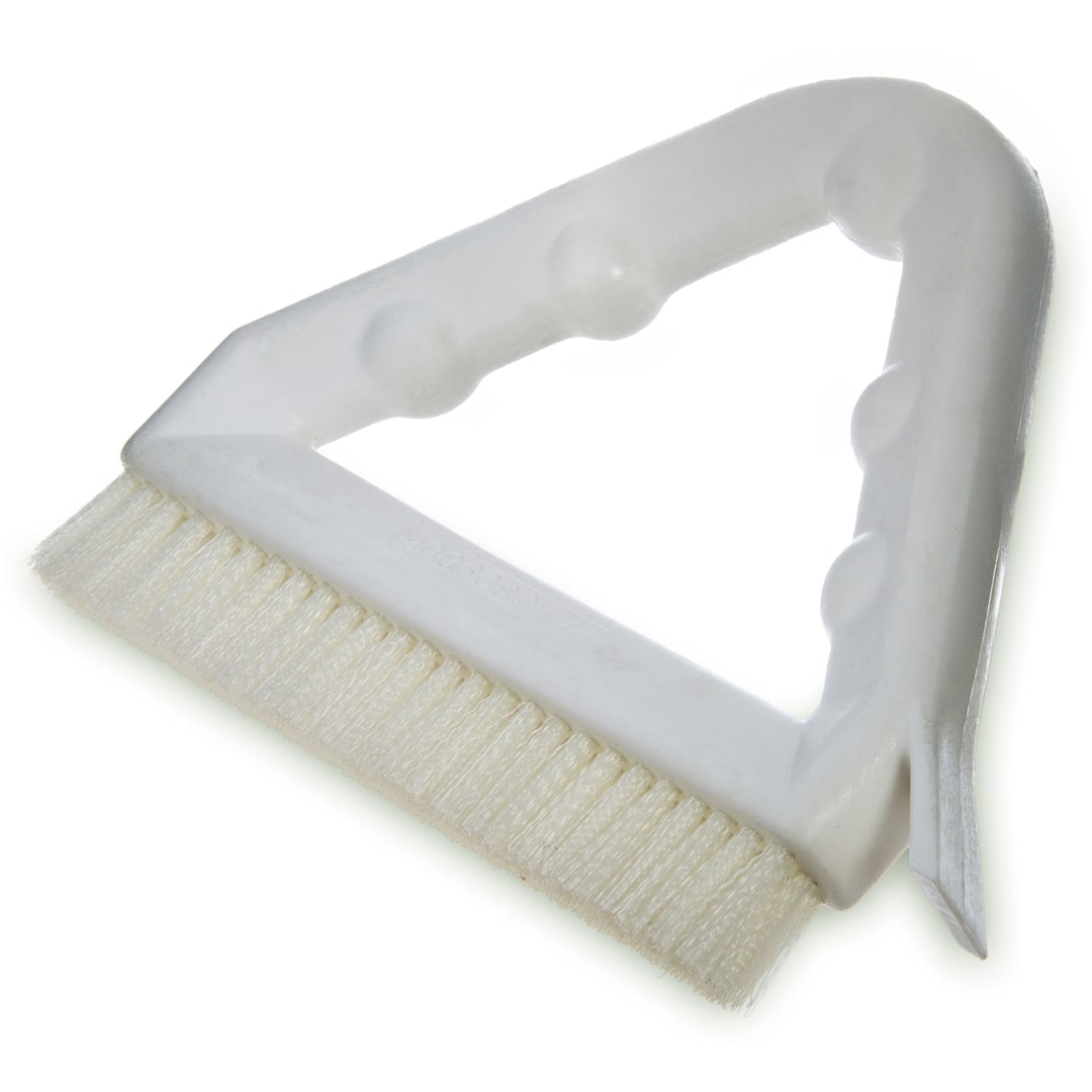 Carlisle 41323EC022 9" White Tile and Grout Brush