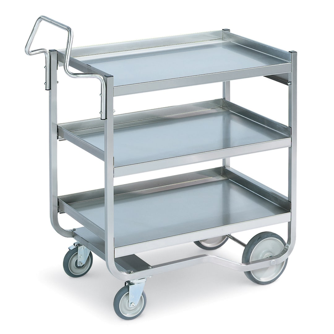 Vollrath® 97211 3-Shelf Knockdown Heavy Duty S/S Cart
