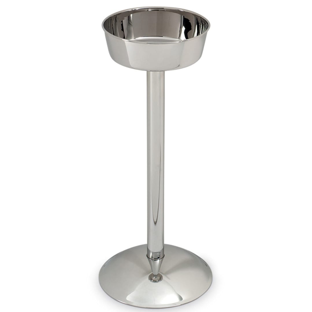 Vollrath® 47611 Mirror Finish S/S Single Bottle Wine Bucket Stand