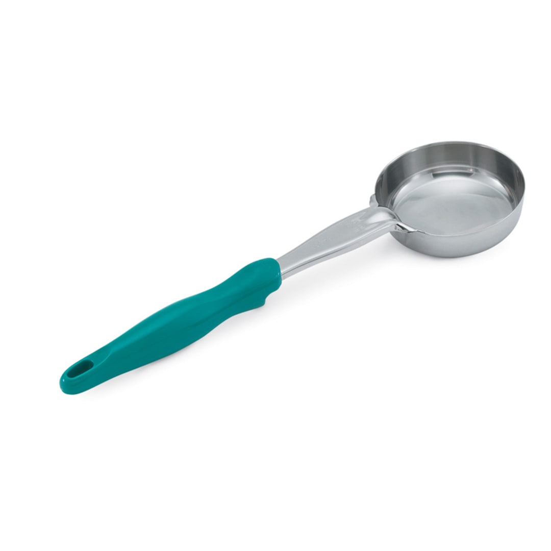 Vollrath® 6433655 Teal 6 Ounce Round Solid Spoodle®