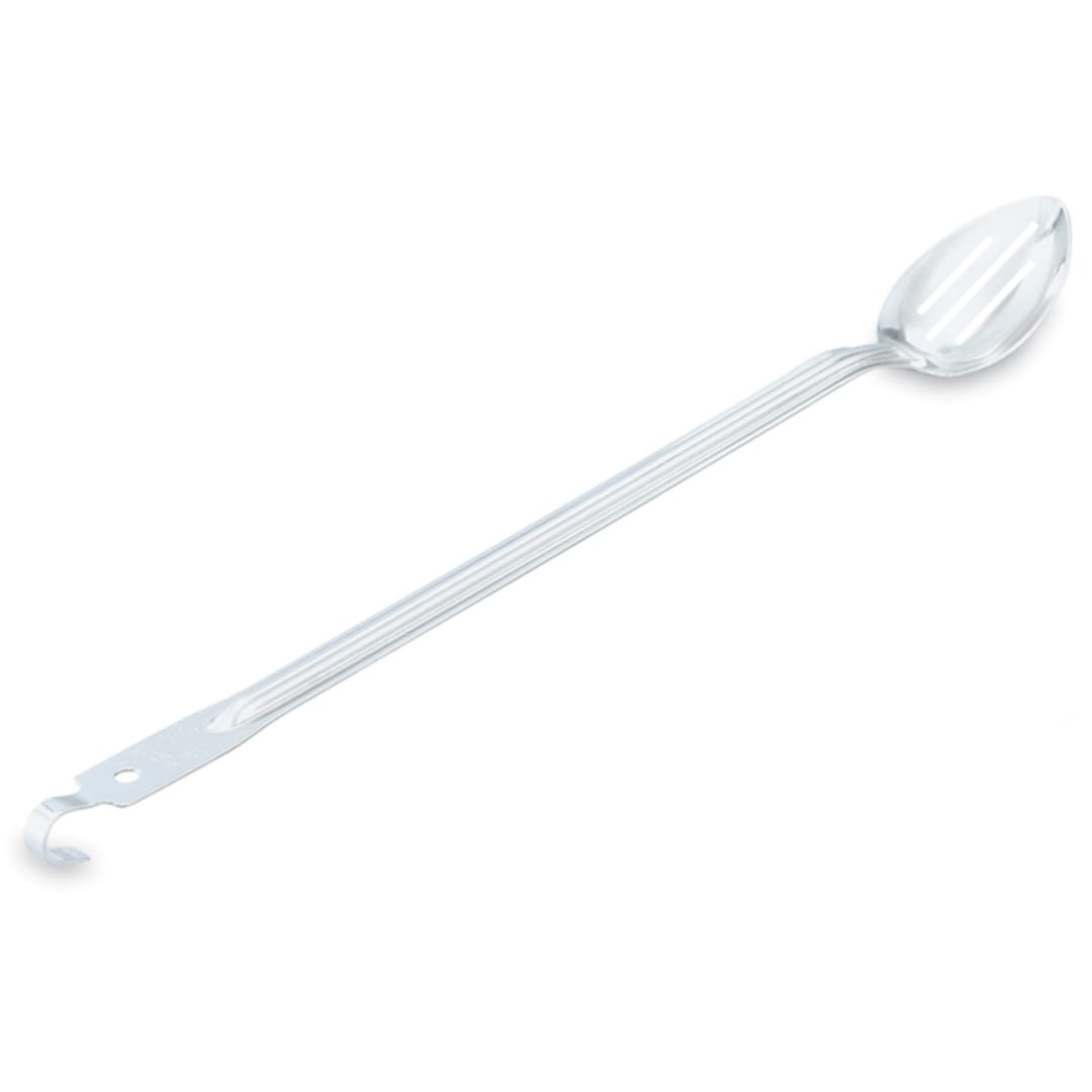Vollrath® 60175 S/S 21" Hooked Handle Slotted Spoon