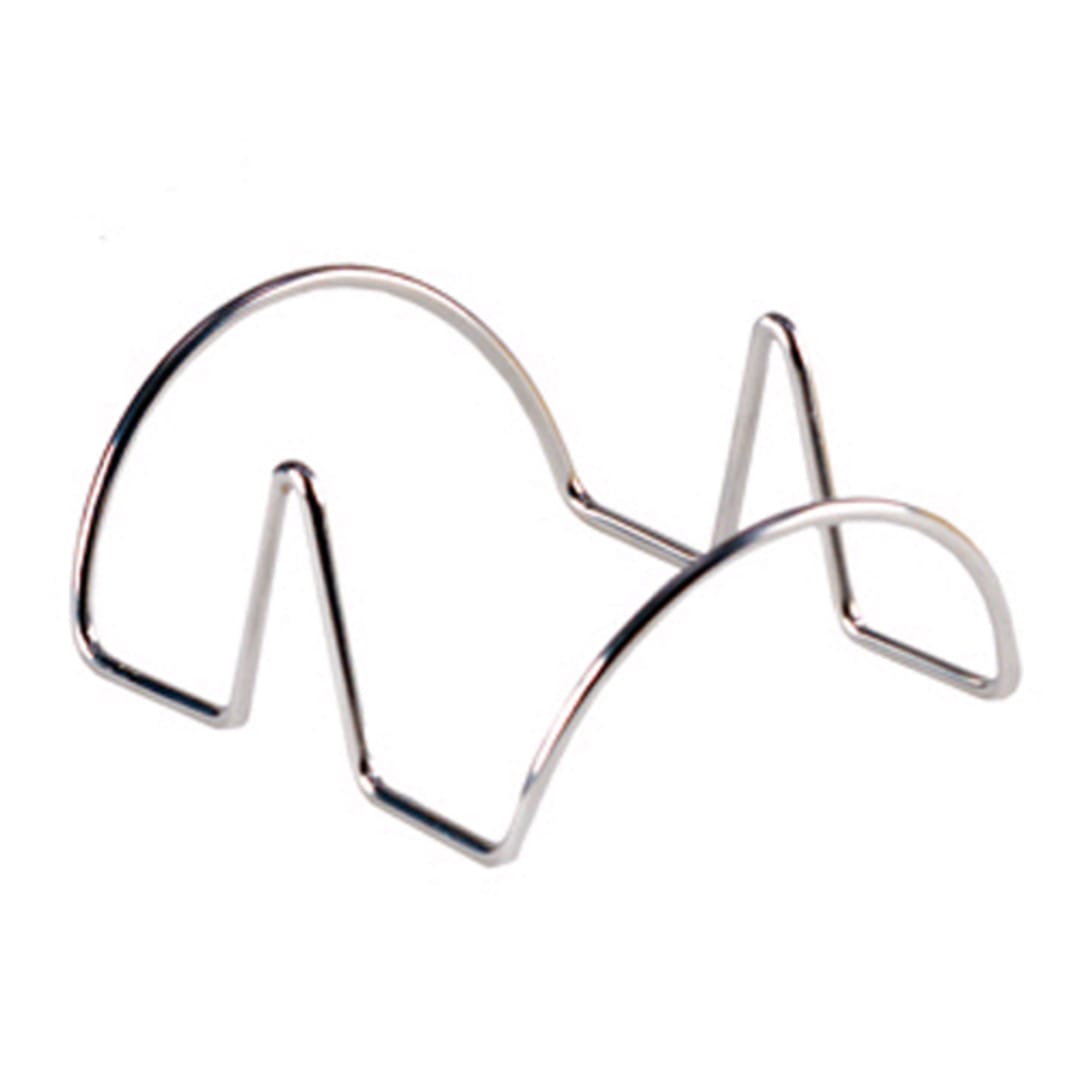 G.E.T. 4-81855 S/S 4.25" x 3.5" Double Taco Holder