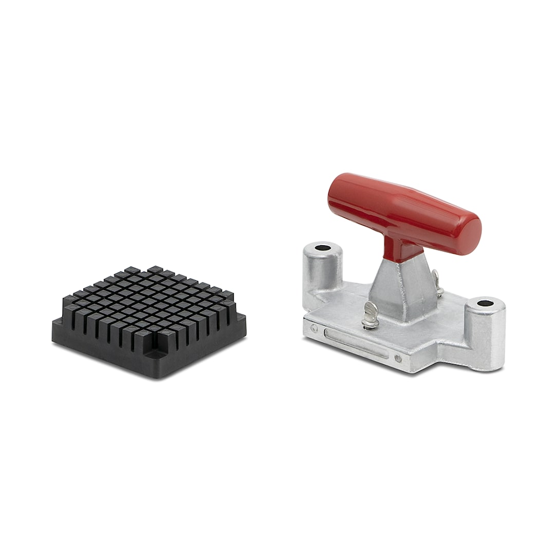 Vollrath 15060 Redco InstaCut 3.5 3/8" Dice T-Handle / Pusher Block / Blade