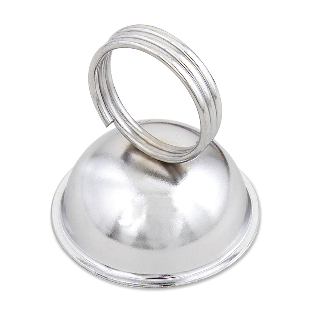Browne Foodservice 57596 Steel 2.5" Ring-Style Menu Holder - Dozen