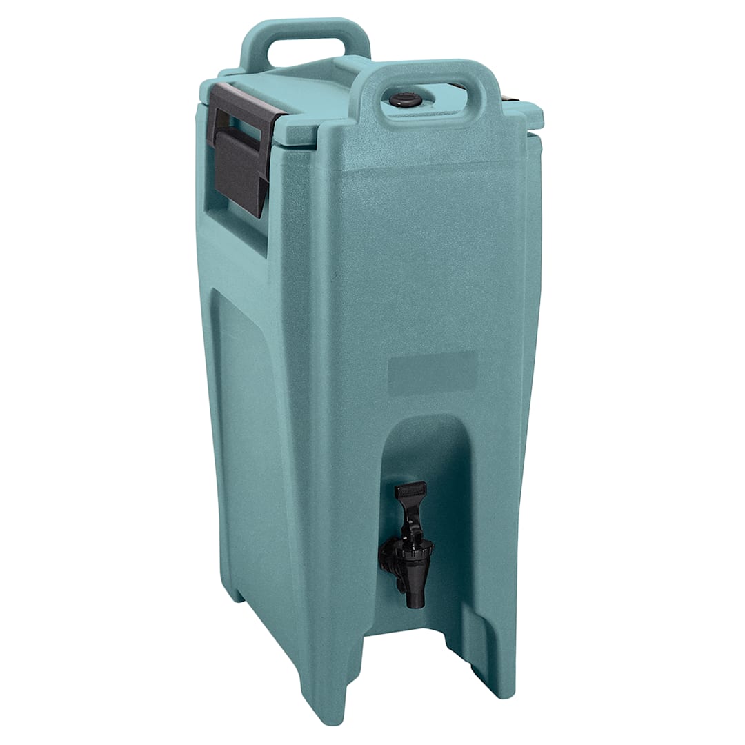 Cambro UC500401 Ultra Camtainer Slate Blue 5.25 Gal Beverage Carrier