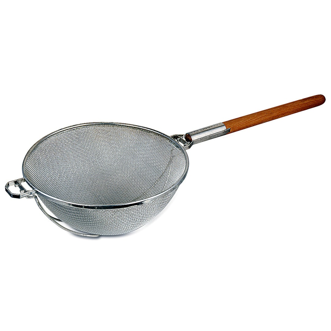 Browne Foodservice 9250 Double Mesh Strainer with 14" Bowl