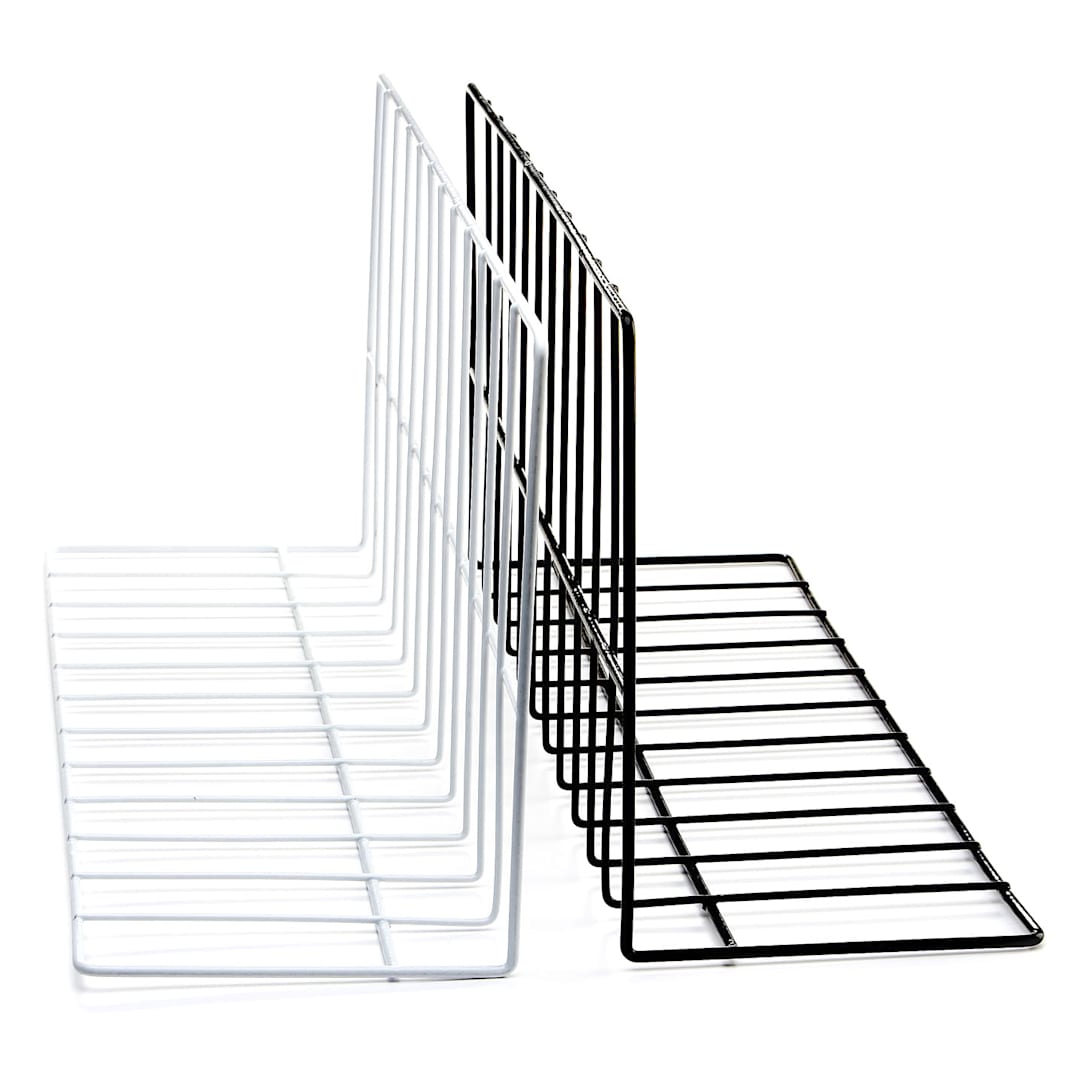Darling Foodservice 5002687 White 8 x 12 x 28" Wire Shelf Divider