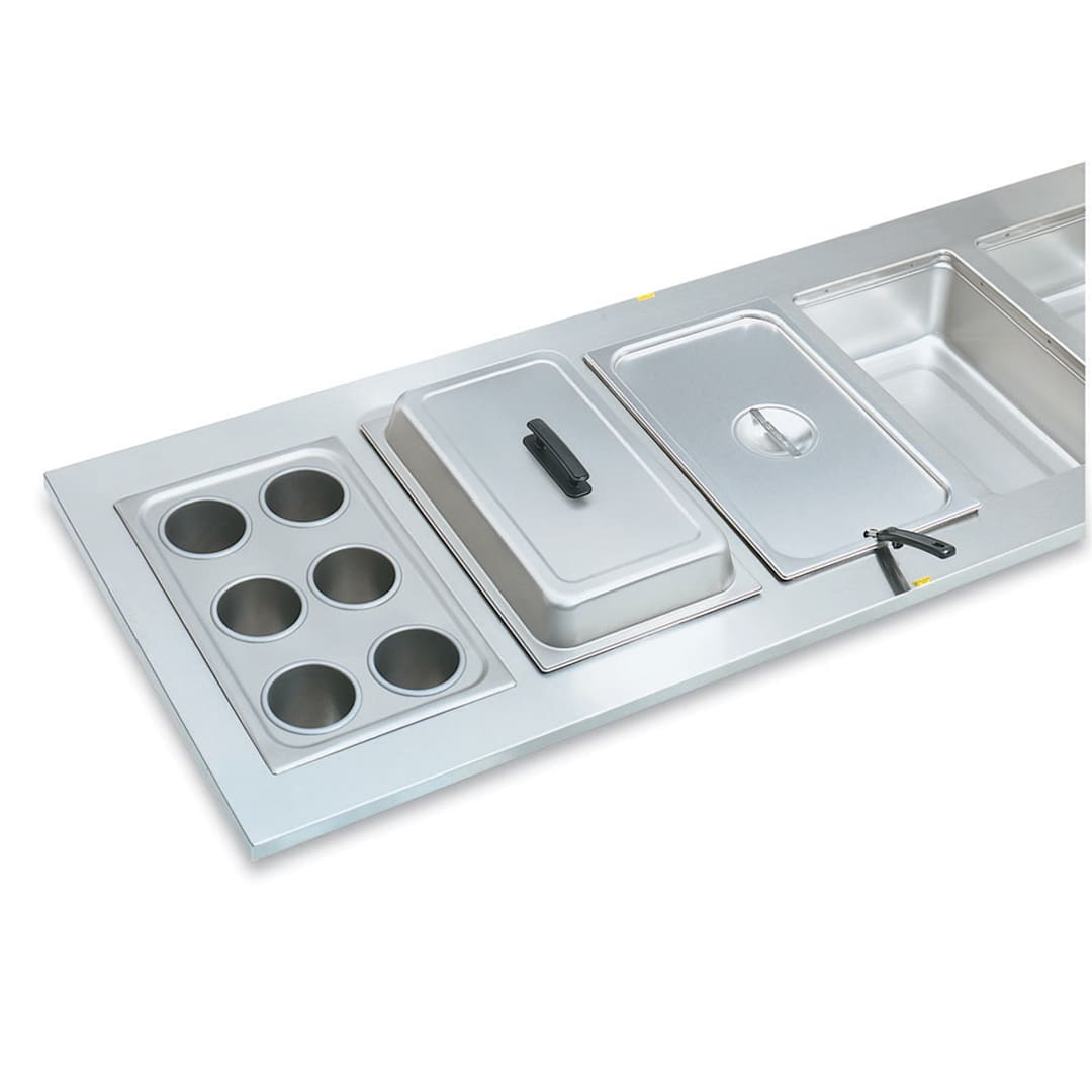 Vollrath® 19195 Six Opening S/S Adaptor Plate