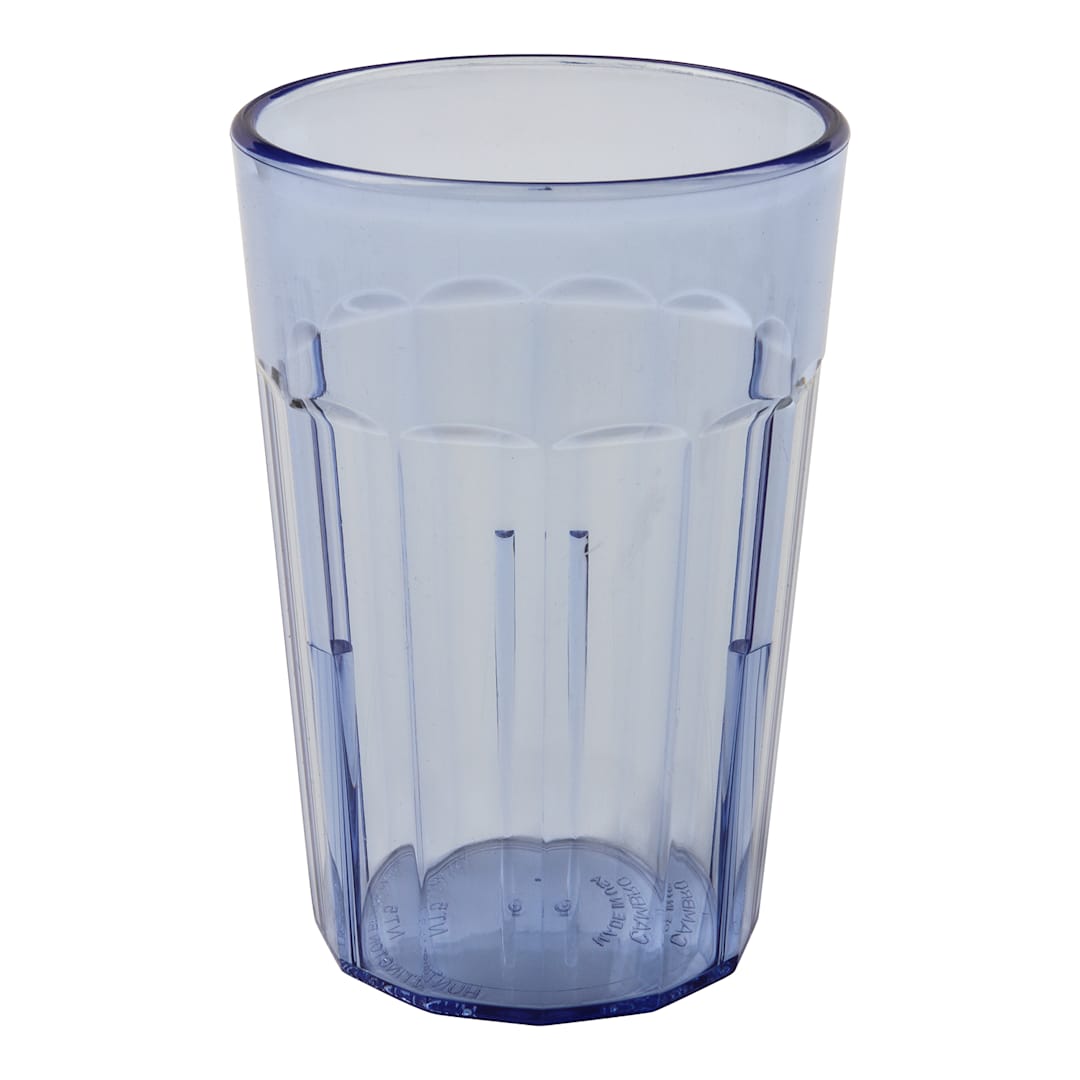 Cambro NT5401 Newport Slate Blue 6.4 Oz. Fluted Tumbler