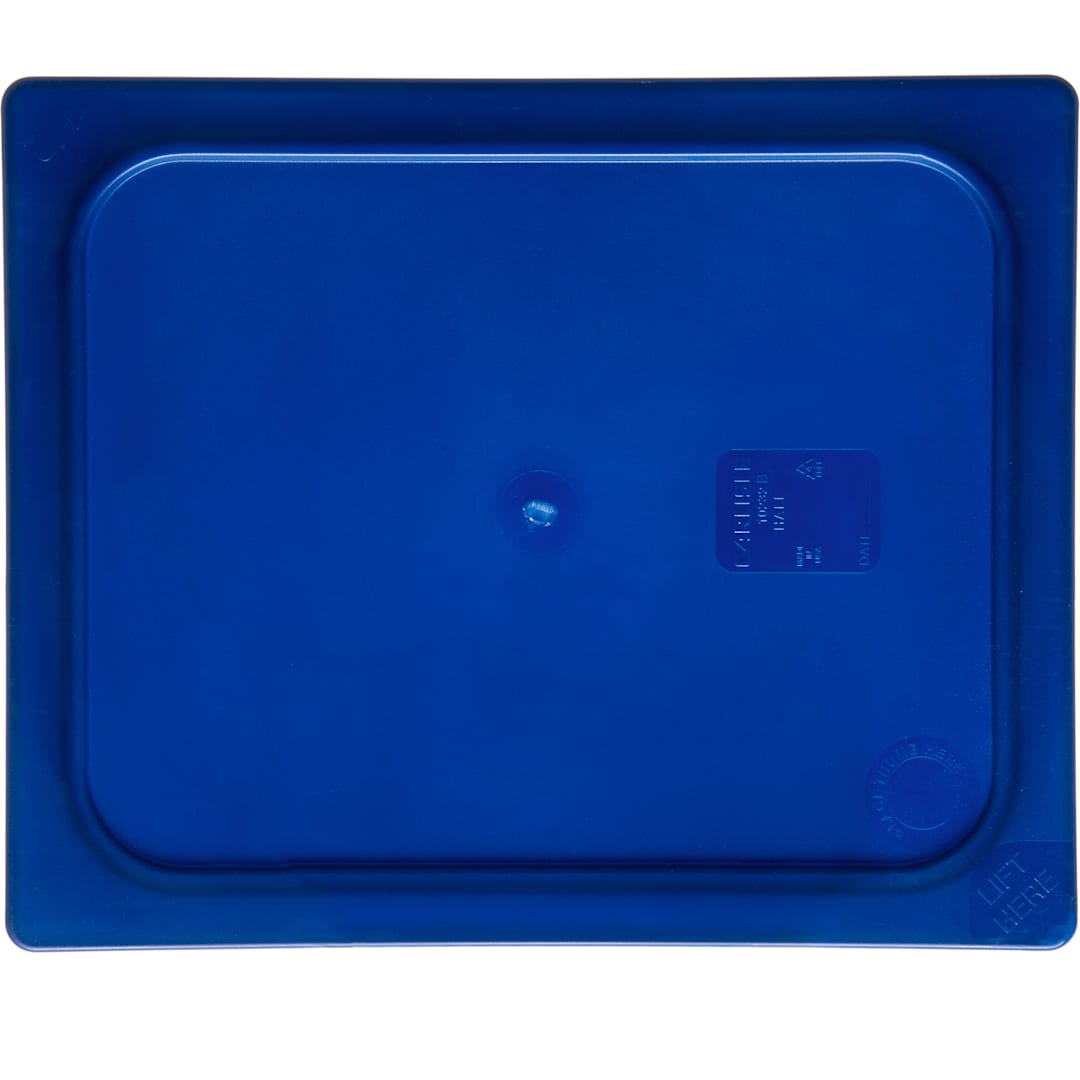 Carlisle 10232B60 Blue Half-Size Smart Lids