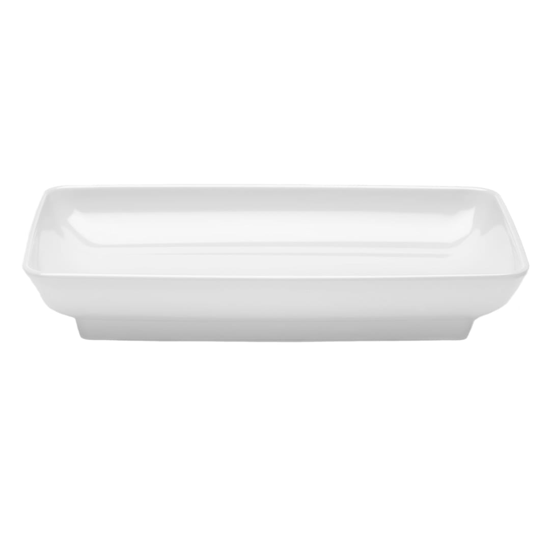 Elite Global Solutions M85145-NW Pappasan 14-1/2 x 8-1/2 White Platter