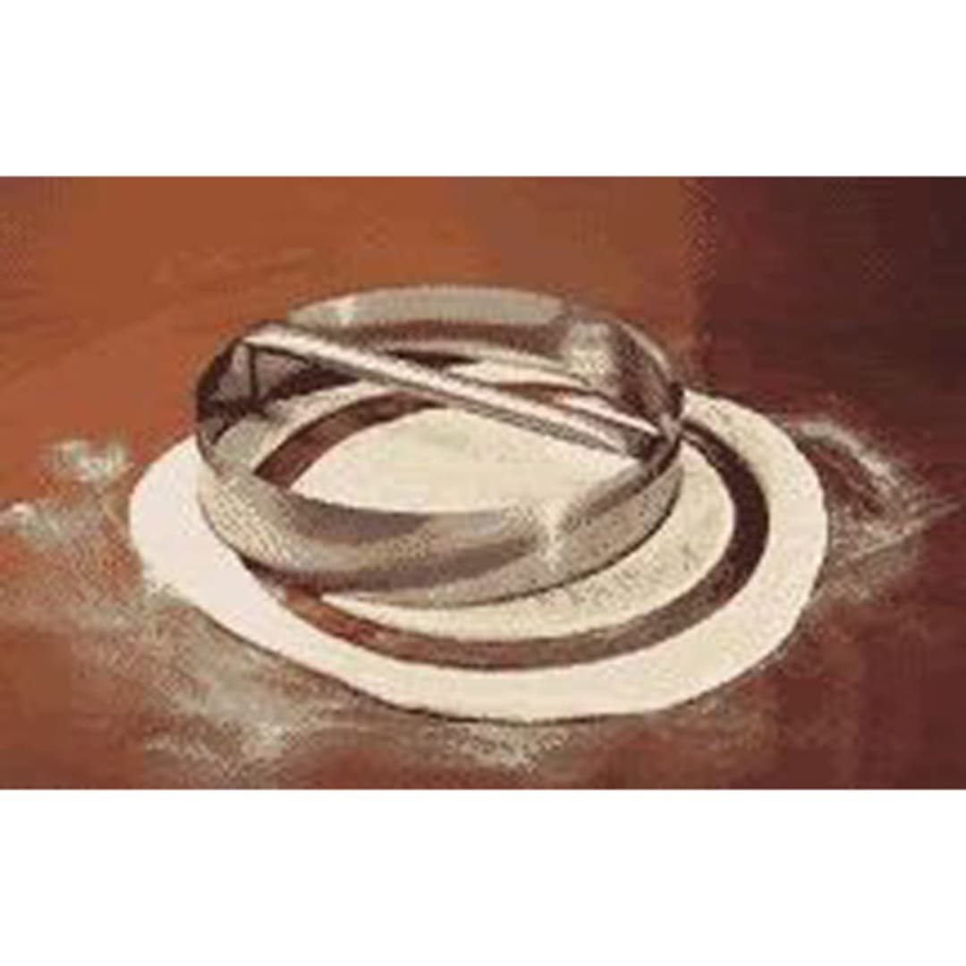 N Wasserstrom AA02650129 Stainless Steel 16" Dough Cutting Ring