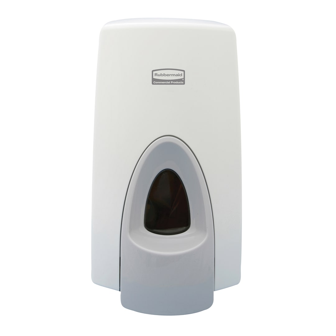 Rubbermaid FG450017 White Wall Mount Foam Dispenser