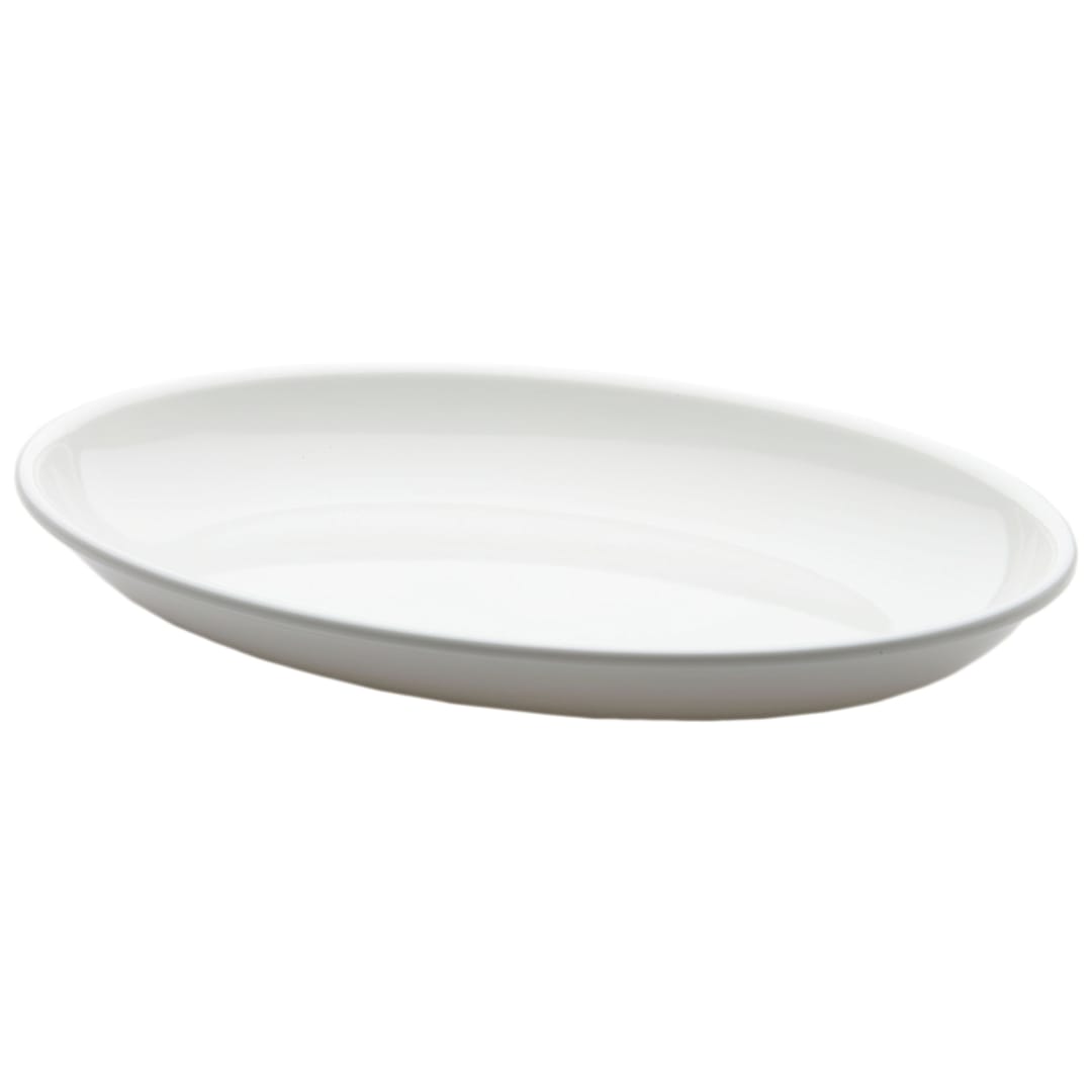 Elite Global Solutions M1510OV-NW Classic White 2.5 Qt. Platter