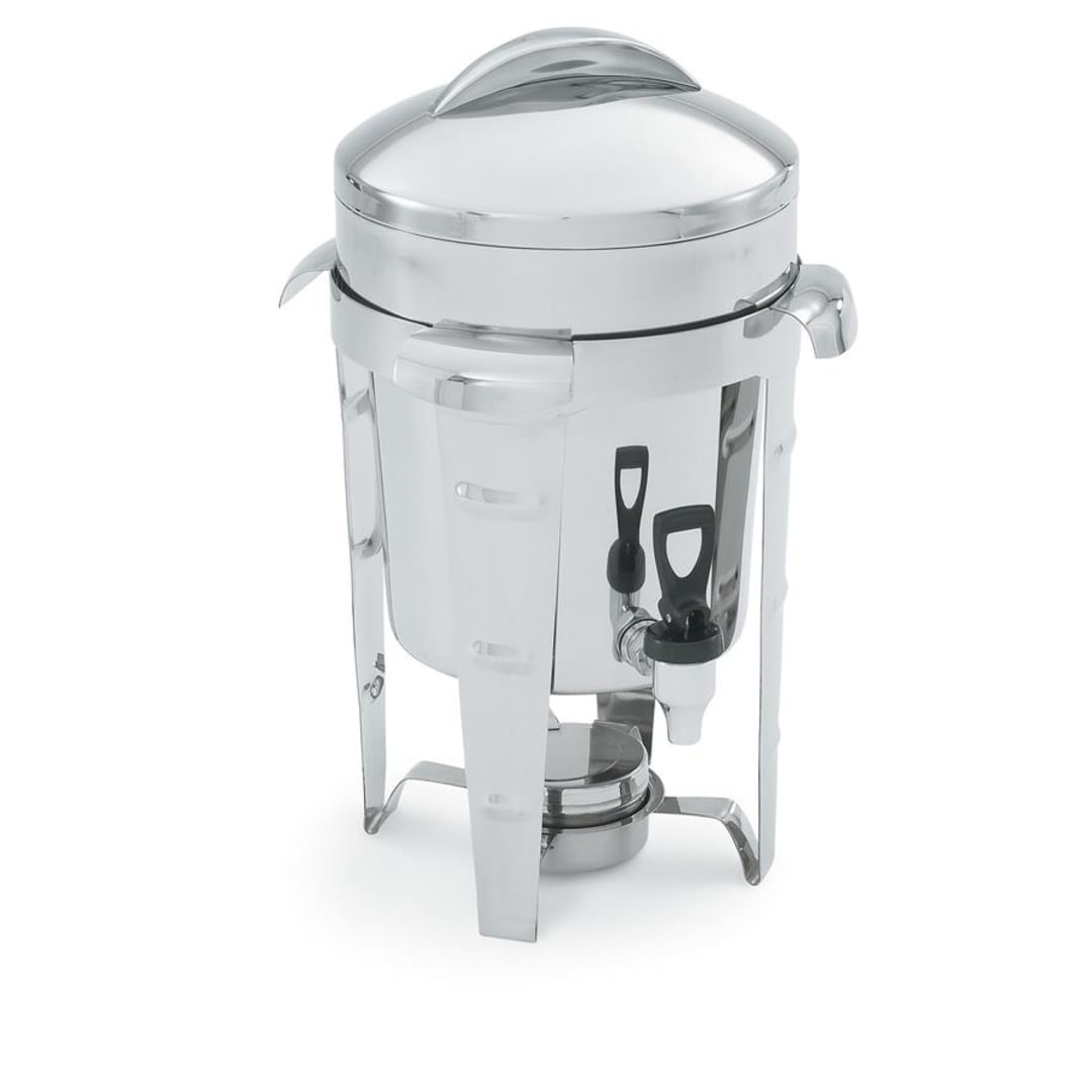 Vollrath 49525 Maximillian Steel 11.6 Quart Mirror Finish Coffee Urn