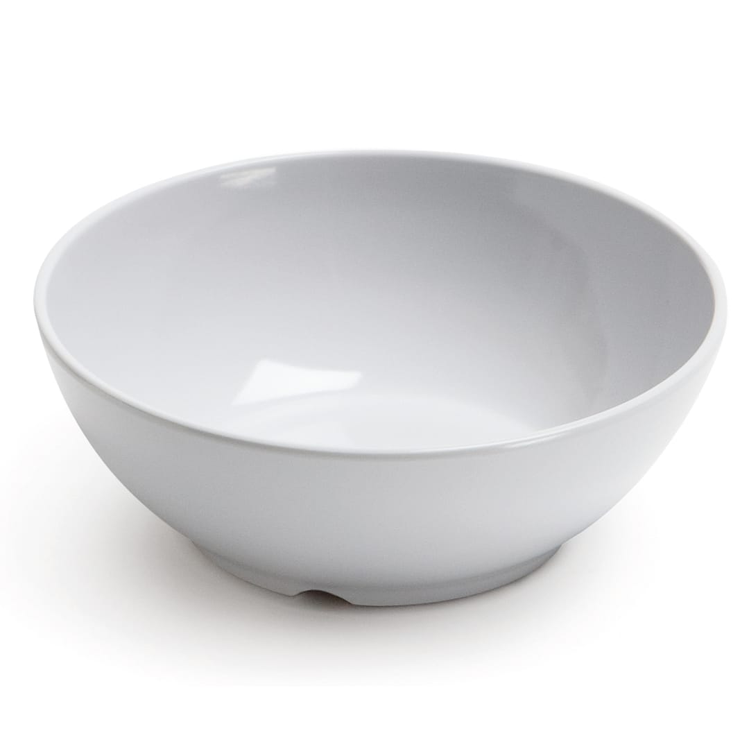 G.E.T. CS-6101-W Siciliano White Melamine 20 Oz. Bowl