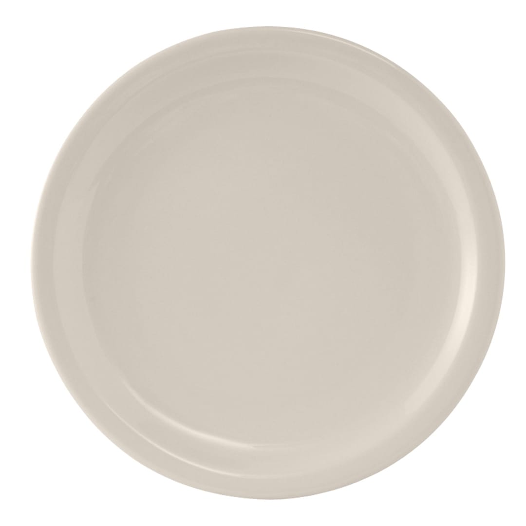 Tuxton TNR-008 Nevada 9" Narrow Rim Eggshell Plate