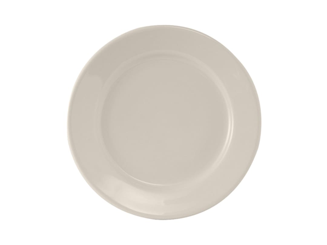 Tuxton TRE-051 Reno 11-1/8" Round Eggshell Plate