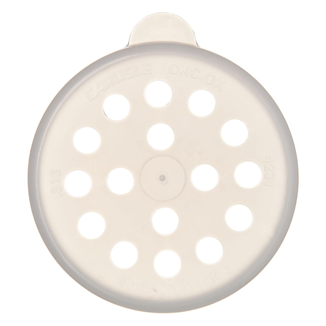 Carlisle 423130 Translucent Polyethylene Parsley Dredge Lid