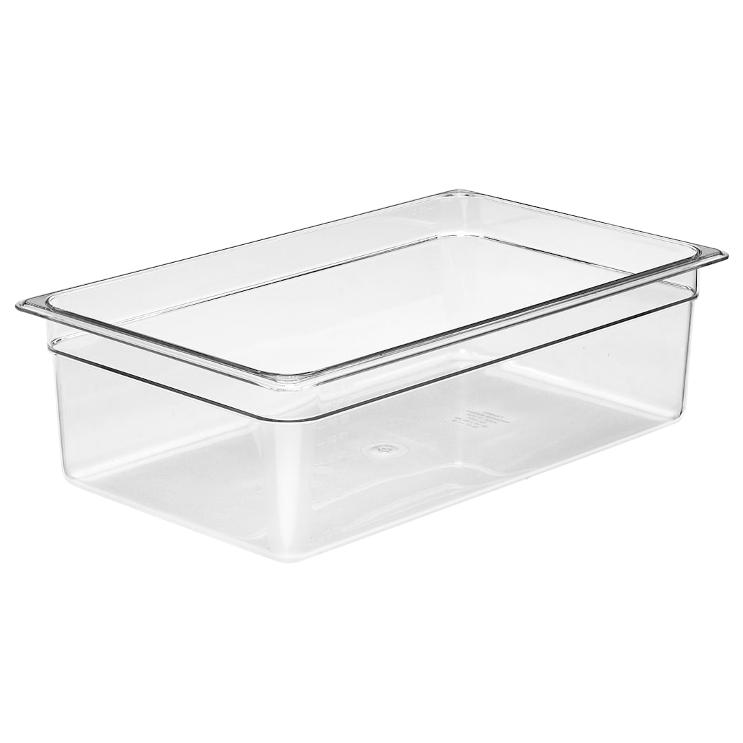 Cambro 16CW135 Camwear Clear Full Size x 6" D Food Pan