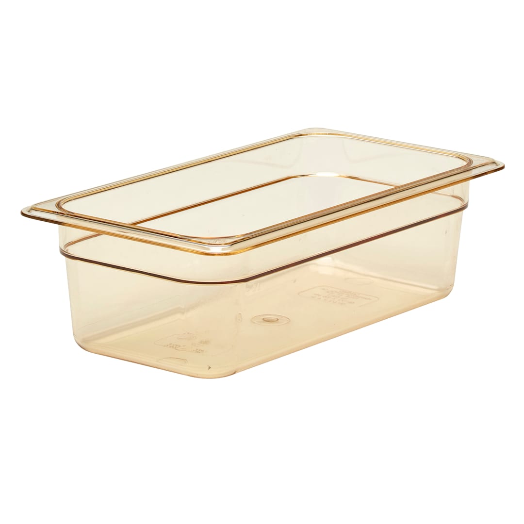 Cambro® 34HP150 Amber High Heat 1/3 Size x 4" D Food Pan