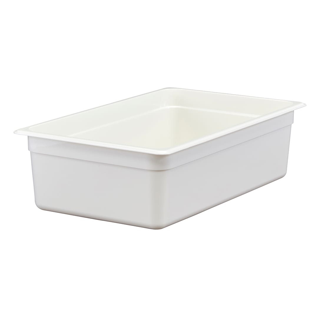 Cambro 16CW148 Camwear White Full Size x 6" D Food Pan