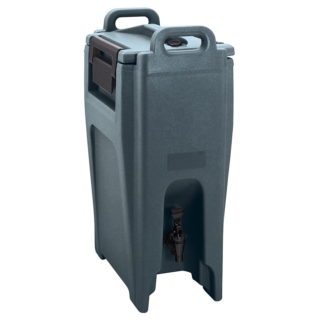 Cambro UC500191 Ultra Camtainer Granite Gray 5.25 Gal Beverage Carrier