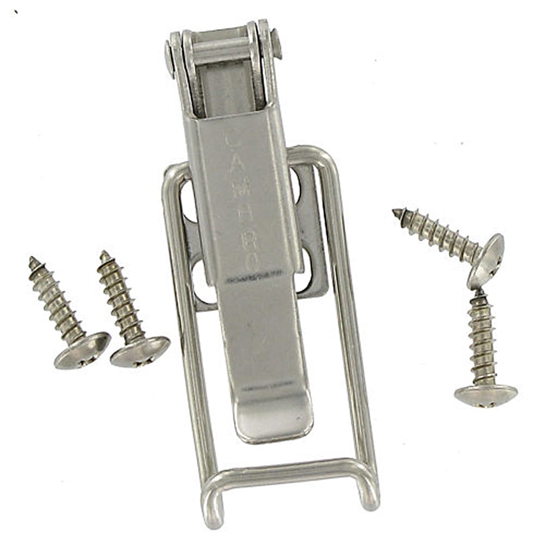 Cambro 60092 Small 4-Hole Metal Latch Kit w/ 4 Screws f/ Camcarriers