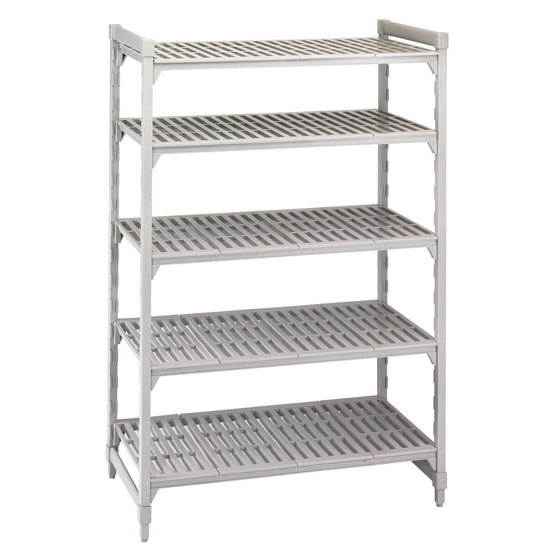 Cambro CPU244872V5480 Camshelving 24" x 48" x 72" 5-Shelf Vented Kit