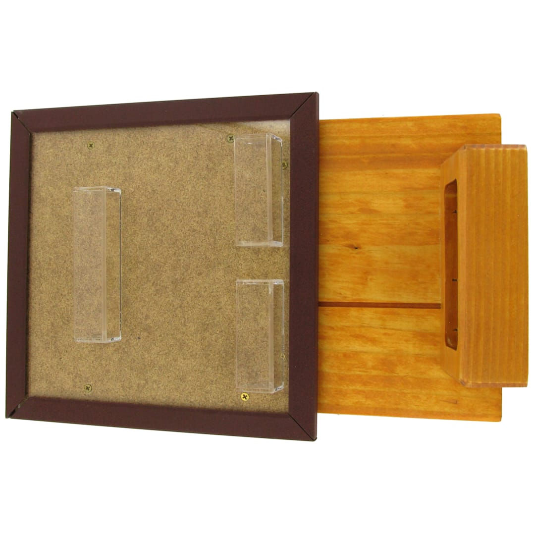Cal-Mil CA103 Wood Frame with Acrylic Card Holder