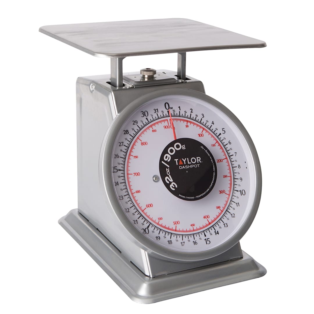 Taylor Precision THD32D Heavy-Duty 32 Oz. x 1/8 Oz. Mechanical Scale