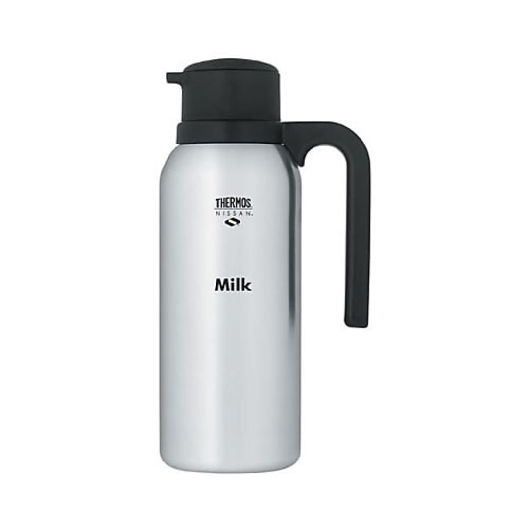 Thermos® TGB10SCML6 Stainless Steel 32 Oz. "Milk" Carafe